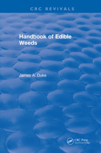 Cover image: Handbook of Edible Weeds 1st edition 9781315891965