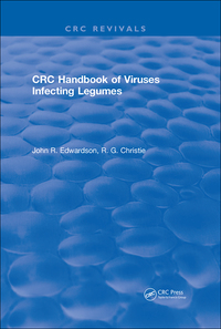 Imagen de portada: CRC Handbook of Viruses Infecting Legumes 1st edition 9781315892092