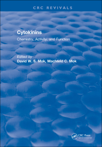 Titelbild: Cytokinins 1st edition 9781315892184