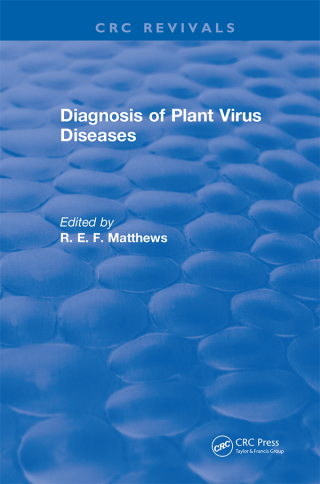 Cover image: Diagnosis of Plant Virus Diseases 1st edition 9781315892252