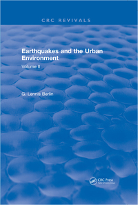 Cover image: Earthquakes and the Urban Environment 1st edition 9781315892450