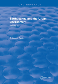 Cover image: Earthquakes and the Urban Environment 1st edition 9781315892467