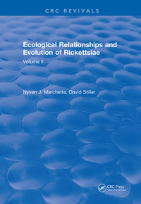 Cover image: Ecological Relationships and Evolution of Rickettsiae 1st edition 9781315892481