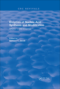 Immagine di copertina: Enzymes of Nucleic Acid Synthesis and Modification 1st edition 9781315892757