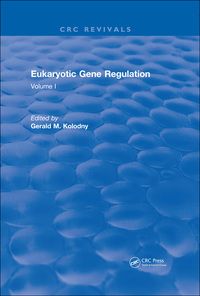 Omslagafbeelding: Eukaryotic Gene Regulation 1st edition 9781315892832