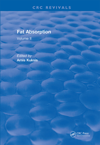 Imagen de portada: Fat Absorption 1st edition 9781315892887
