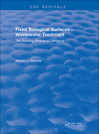 Imagen de portada: Fixed Biological Surfaces - Wastewater Treatment 1st edition 9781315892948