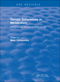 صورة الغلاف: Gender Differences in Metabolism 1st edition 9781315893129