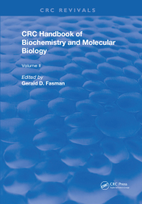 Cover image: Handbook of Biochemistry 3rd edition 9781315893303