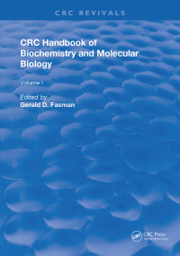 Immagine di copertina: Handbook of Biochemistry 3rd edition 9781315893327