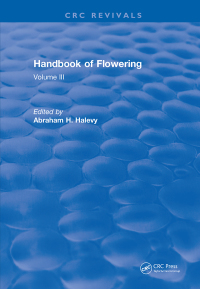 Imagen de portada: Handbook of Flowering 1st edition 9781315893457