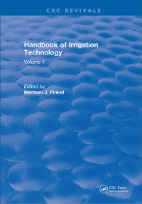 Imagen de portada: Handbook of Irrigation Technology 1st edition 9781315893556