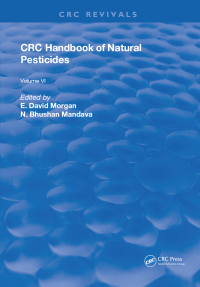 Omslagafbeelding: Handbook of Natural Pesticides 1st edition 9781315893594
