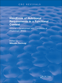 صورة الغلاف: Handbook of Nutritional Requirements in a Functional Context 1st edition 9781315893860