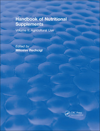 表紙画像: Handbook of Nutritional Supplements 1st edition 9781315893877