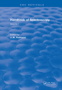 Titelbild: Handbook of Spectroscopy 1st edition 9781315894003