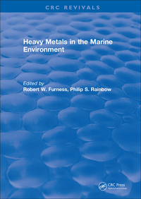 Cover image: Heavy Metals in the Marine Environment 1st edition 9781315894058
