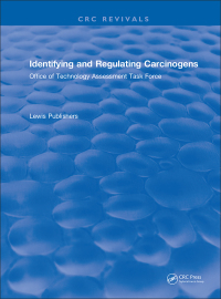Imagen de portada: Identifying and Regulating Carcinogens 1st edition 9781315894249