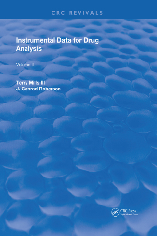 Imagen de portada: Instrumental Data for Drug Analysis, Second Edition 1st edition 9781315894584