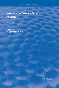 Immagine di copertina: Instrumental Data for Drug Analysis, Second Edition 1st edition 9781315894591