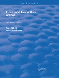 Cover image: Instrumental Data for Drug Analysis, Second Edition 1st edition 9781315894607