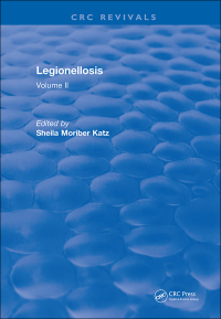Cover image: Legionellosis 1st edition 9781315894881