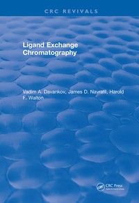 Imagen de portada: Ligand Exchange Chromatography 1st edition 9781315894928