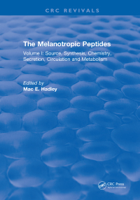 Cover image: The Melanotropic Peptides 1st edition 9781315895291