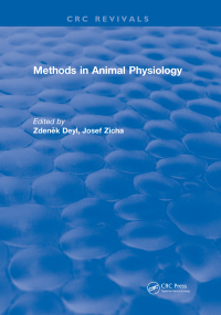 Cover image: Methods In Animal Physiology 1st edition 9781315895376