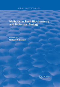 صورة الغلاف: Methods in Plant Biochemistry and Molecular Biology 1st edition 9781315895383