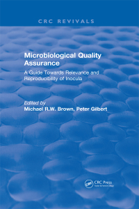 Cover image: Microbiological Quality Assurance 1st edition 9781315895451