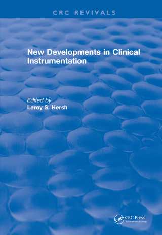 Cover image: New Developments in Clinical Instrumentation 1st edition 9781315895871