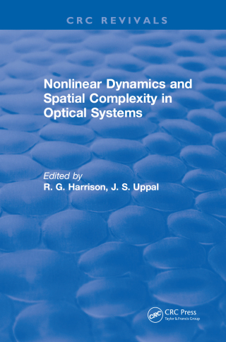 Cover image: Nonlinear Dynamics and Spatial Complexity in Optical Systems 1st edition 9781315895949