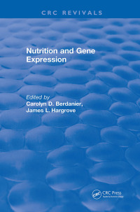 Titelbild: Nutrition and Gene Expression 1st edition 9781315896014