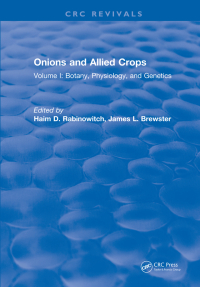 Cover image: Onions and Allied Crops 1st edition 9780367412180