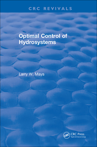 Cover image: Optimal Control of Hydrosystems 1st edition 9781315896106