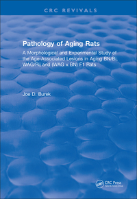 Cover image: Pathology Of Aging Rats 1st edition 9781315896335