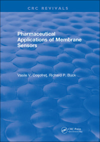 Titelbild: Pharmaceutical Applications of Membrane Sensors 1st edition 9781315896397