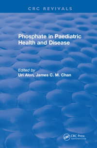 Imagen de portada: Phosphate in Paediatric Health and Disease 1st edition 9781315896403