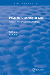 Cover image: Physical Cleaning of Coal 1st edition 9781315896489