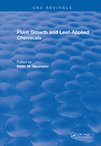 Cover image: Plant Growth and Leaf-Applied Chemicals 1st edition 9781315896632