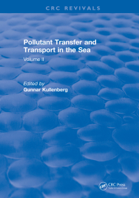 Cover image: Pollutant Transfer and Transport in the Sea 1st edition 9781315896748