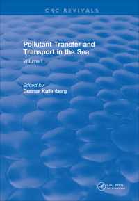 表紙画像: Pollutant Transfer and Transport in The Sea 1st edition 9781315896755