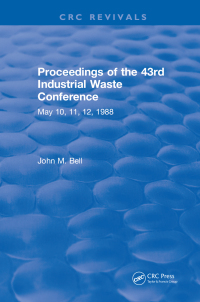 صورة الغلاف: Proceedings of the 43rd Industrial Waste Conference May 1988, Purdue University 1st edition 9781315896915