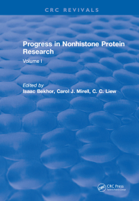 Omslagafbeelding: Progress in Nonhistone Protein Research 1st edition 9781315896960