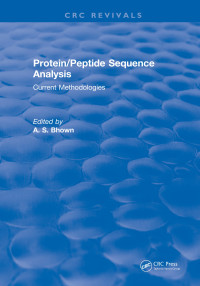 Cover image: Protein/Peptide Sequence Analysis: Current Methodologies 1st edition 9781315896984