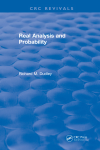 表紙画像: Real Analysis and Probability 1st edition 9780367412265