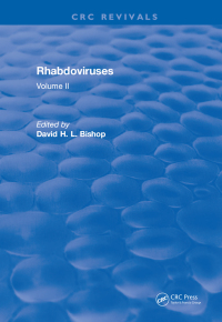Omslagafbeelding: Rhabdoviruses 1st edition 9781315897295