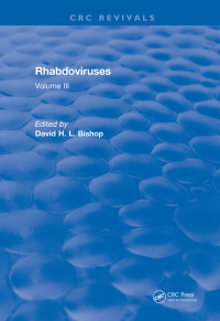 Imagen de portada: Rhabdoviruses 1st edition 9781315897301