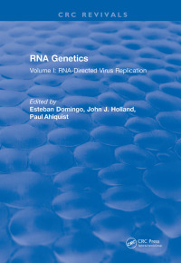 Omslagafbeelding: RNA Genetics 1st edition 9781315897325